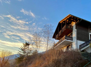 3,5 Zimmer Attikawohnung mit Traumaussicht Arbaz